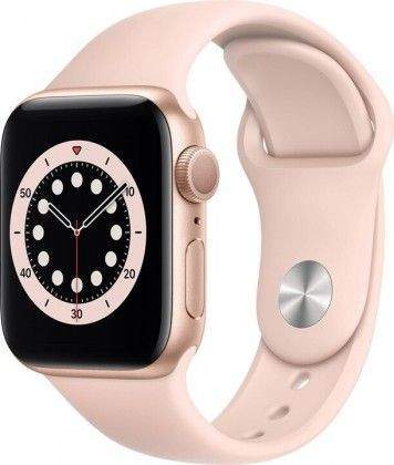 Apple Watch S6 GPS, 40mm, růžová