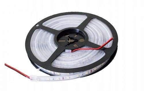 BERGE LED pásek - 2835 - IP67 - 5m - 54W - voděodolný - studená bílá