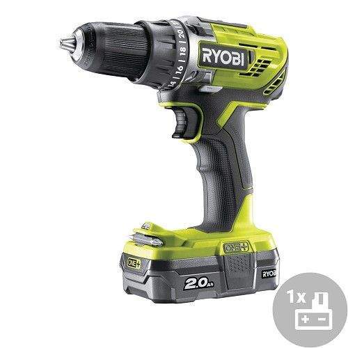 Aku vrtačka RYOBI R18DD3-120S