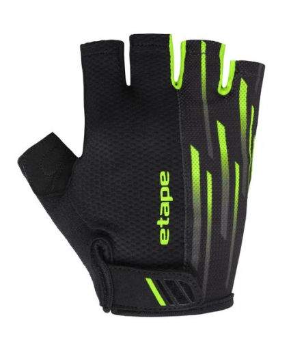 Etape – rukavice SPEED, černá/zelená M