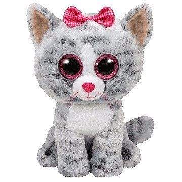 TY Beanie Boos Kiki - Grey Cat 24 cm