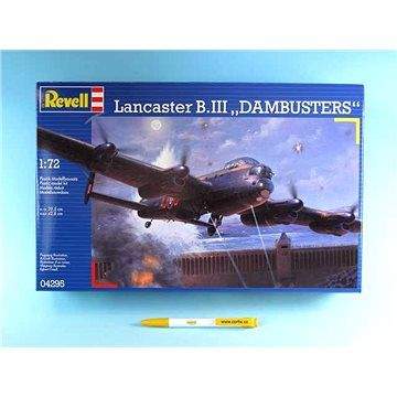 Revell Plastic ModelKit letadlo 04295 - Avro Lancaster "DAMBUSTERS"