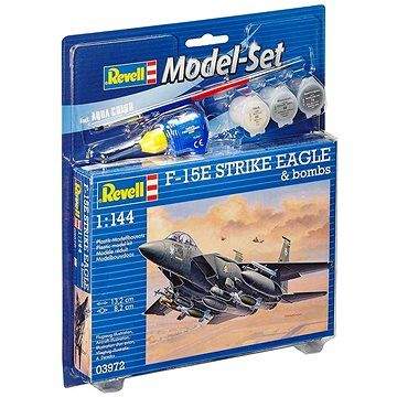 Revell ModelSet letadlo 63972 - F-15E Strike Eagle & bombs