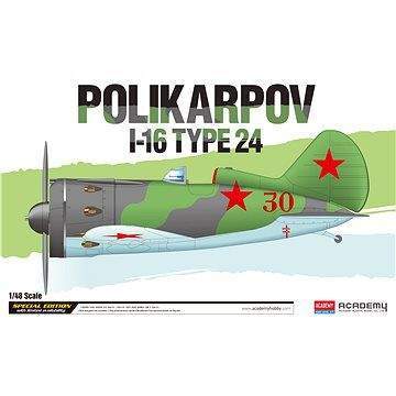 Academy Model Kit letadlo 12314 - Polikarpov I-16 Type 24 LE: