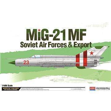 Academy Model Kit letadlo 12311 - Mig-21 MF "Soviet Air Force & Export" LE: