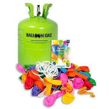BalloonGaz Helium na 50 balónků, jednorázová nádoba (+50 balónků)