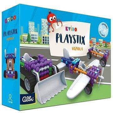 ALBI Kvído - Stavebnice Playstix - vozidla 146 dílků