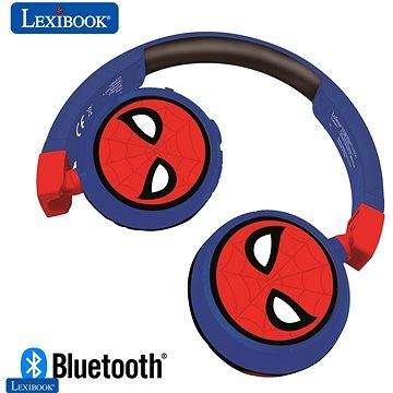 Lexibook Spider-man Sluchátka 2v1 s bezpečnou hlasitostí pro děti