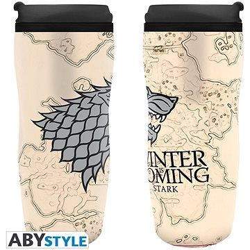 Abysse ABYstyle - Games of Thrones - Cestovní hrnek "Winter is coming"