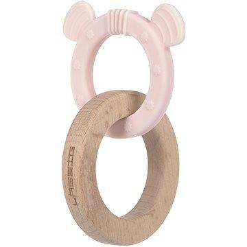 Lässig Teether Ring 2in1 Little Chums mouse