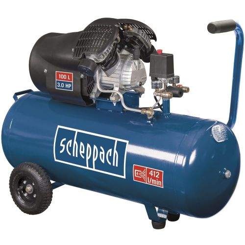 Scheppach / Woodster Scheppach HC 120 dc - olejový dvouválcový kompresor 