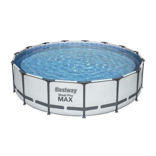 Bestway Nadzemní bazén Steel Pro MAX s filtrací, schůdky a plachtou