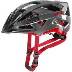 Cyklistická helma UVEX Active antracite red (52-57cm) 