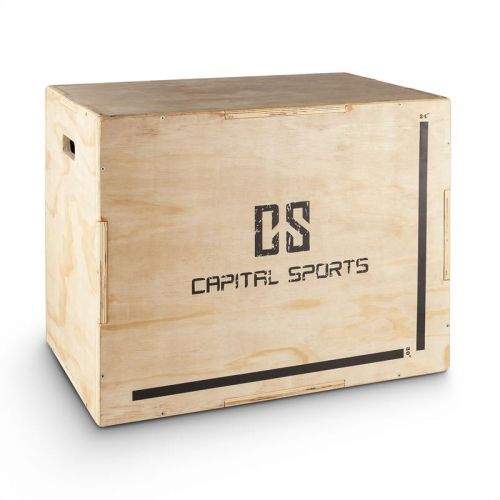 Capital Sports Shineater Plyo Box se třemi výškami 20 "24" 30 "