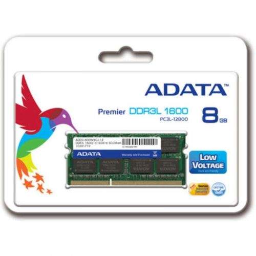 Paměťový modul SO-DIMM 8GB DDR3L-1600MHz ADATA CL11 1,35V