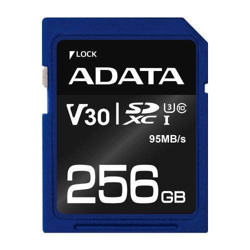 ADATA SDXC 256GB UHS-I U3 V30S 