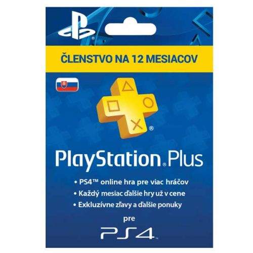 SONY PLAYSTATION PlayStation Plus Card Hang 365 Day pro SK PS Store