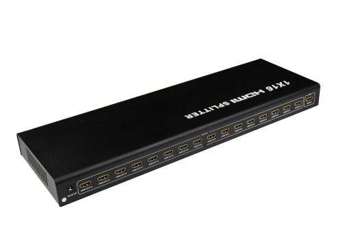 PREMIUMCORD HDMI splitter 1-16 Port kovový s napájecím adaptérem