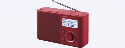 Sony XDR-S61DR rádio přenosné, červená
