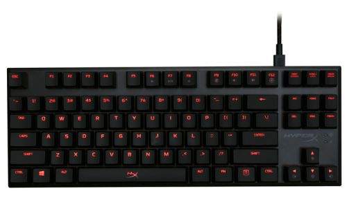 HyperX Alloy FPS Pro herní mechanická klávesnice, červené MX spínače
