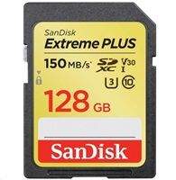 SanDisk Extreme Plus SDXC 128GB 150MB/s V30 UHS-I