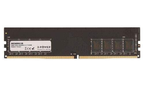 2-Power 8GB PC4-19200U 2400MHz DDR4 CL17 Non-ECC DIMM 2Rx8