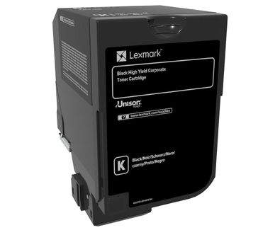LEXMARK CX725 Black High Yield Corporate Toner Cartridge - 25 000 stran
