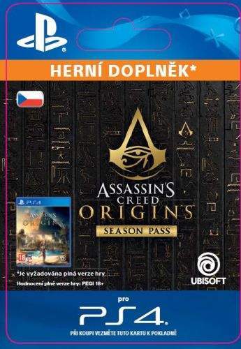 Aktivační klíč SONY ESD ESD CZ PS4 - Assassin's Creed® Origins - Season Pass