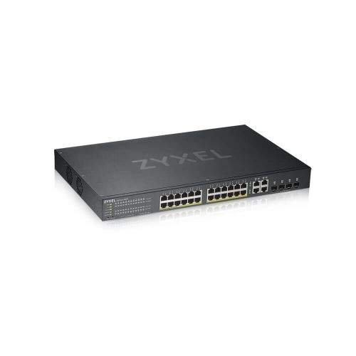 Zyxel GS1920-24HPv2, 28 Port Smart Managed PoE Switch 