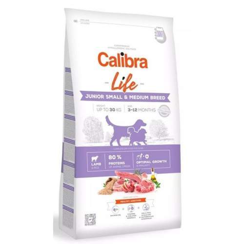 Calibra Dog Life Junior Breed Lamb 12kg