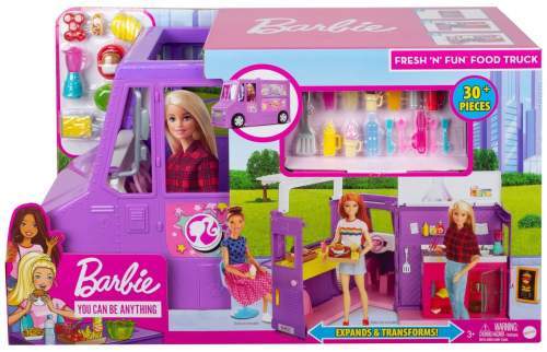 Mattel Barbie pojízdná restaurace GMW07