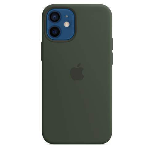 iPhone 12 mini Silicone Case with MagSafe C.Green