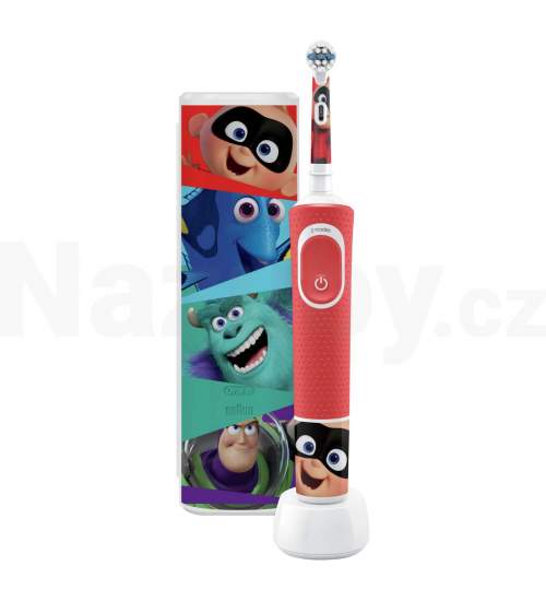Oral-B Vitality D100 Pixar dětský kartáček s cestovním pouzdrem