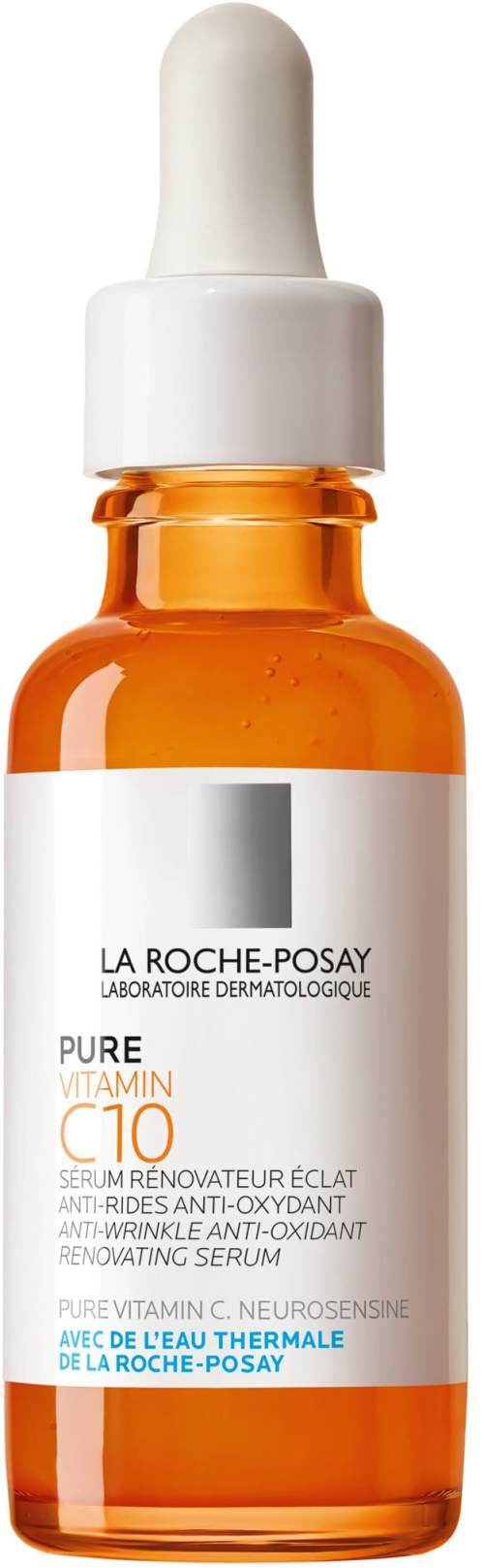 La Roche-Posay Pure Vitamin C10 Renovating Serum rozjasňujicí sérum s vitaminem C proti stárnutí pleti 30 ml