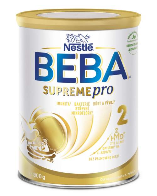 BEBA SUPREMEpro 2, Mléčná pokračovací výživa 800 g