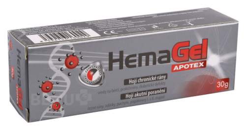 Apotex HemaGel hydrofilní gel na rány 30 g