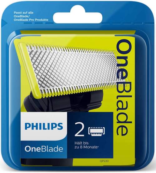 Philips OneBlade QP220/50 Náhradní břity 2ks (QP220/50)