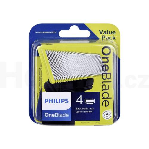 Philips OneBlade QP240/50 Náhradní břity 4ks (QP240/50)
