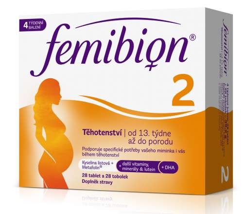 Femibion 2 Těhotenství 28 tablet + 28 tobolek