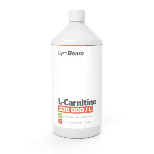 GymBeam Spalovač tuků L-Karnitin 1000 ml pomeranč