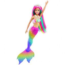 Mattel Barbie duhová mořská panna