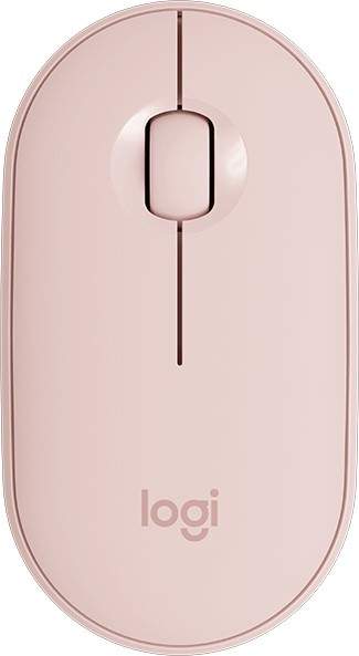 Logitech Pebble M350 Wireless Mouse, růžová (910-005717)