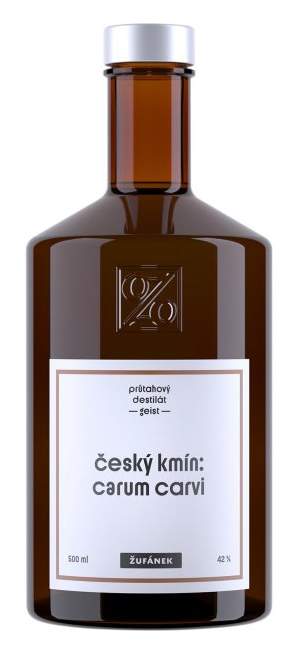 Žufánek Český kmín 42% 0,5L - pravá kmínka