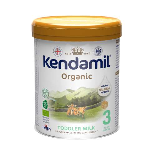 Kendamil 100% BIO/organické plnotučné batolecí mléko 3 (800g)