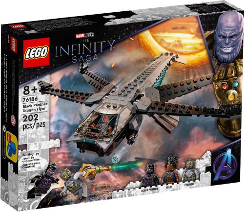LEGO® Marvel Avengers 76186 Black Panther a dračí letoun