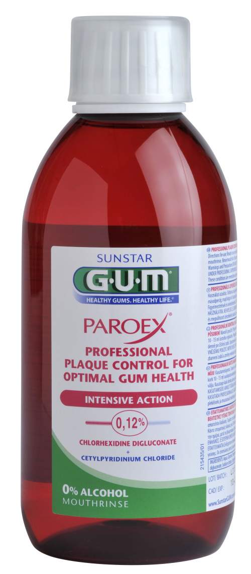 G.U.M. PAROEX CHX 0,12% ústní voda 300 ml