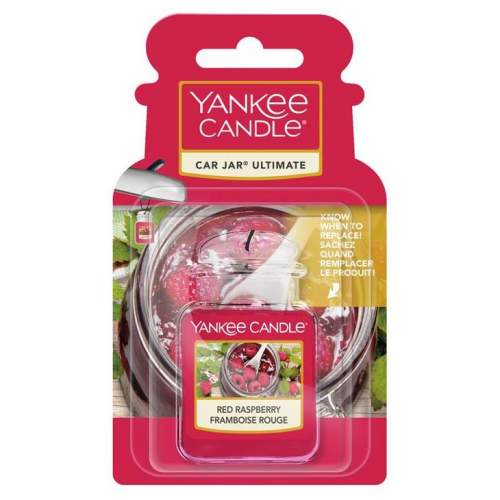 Yankee Candle - gelová visačka do auta Red Raspberry 1 ks