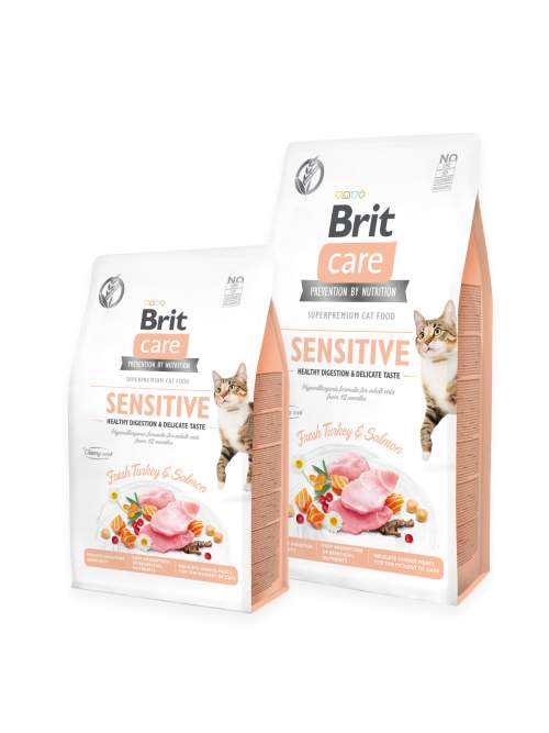 Brit Care Cat Grain-Free Sensitive Healthy Digestion and Delicate Taste 7kg