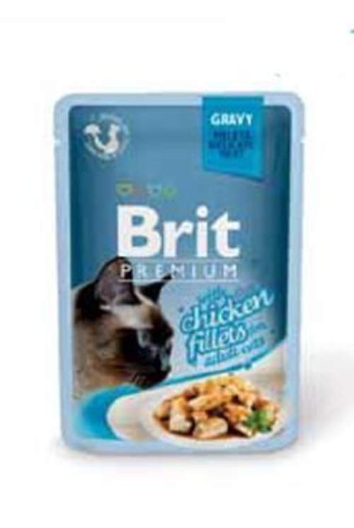 Brit - Brit Premium Cat D Fillets in Gravy With Chicken 85g