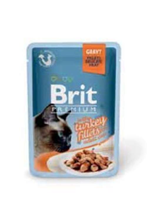 Brit - Brit Premium Cat D Fillets in Gravy With Turkey 85g